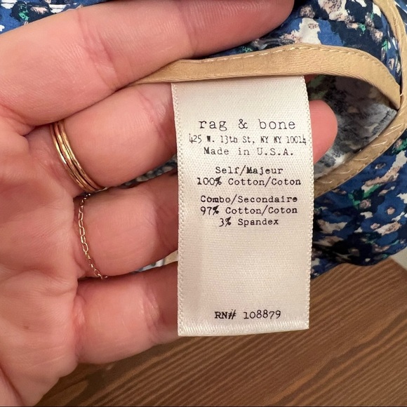 Rag & Bone Floral Dress - Picture 6 of 7